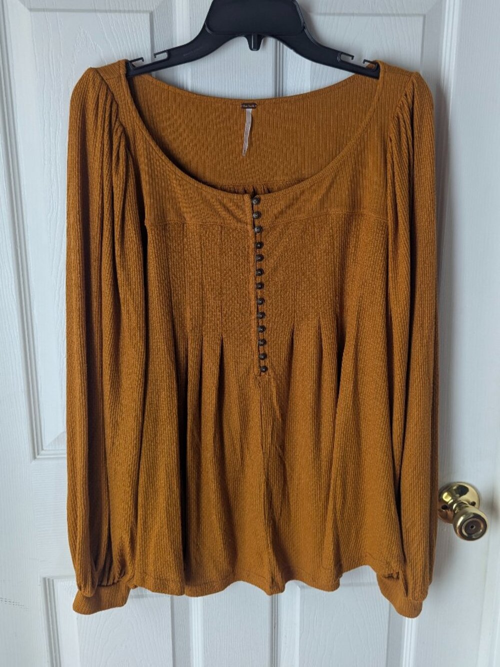 Free people dark mustard colored sweater - M